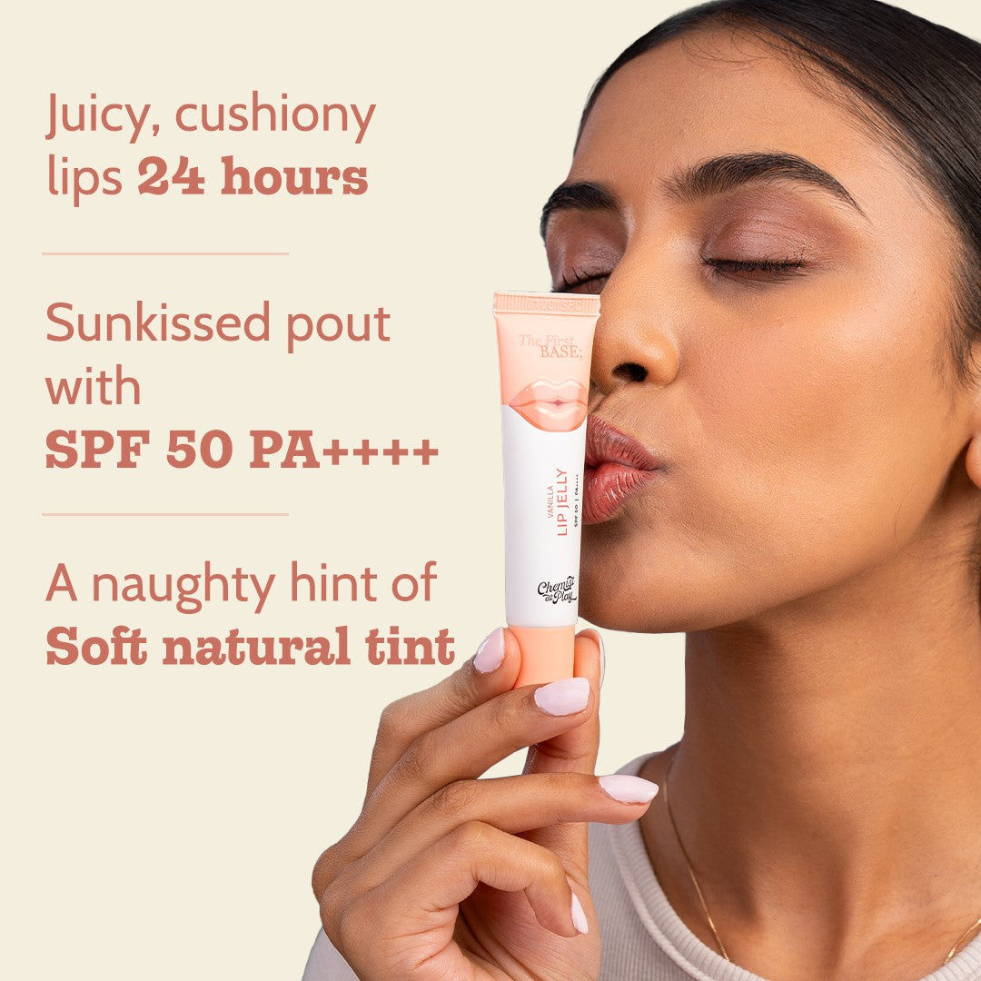 Ceramides + 2% Kojic Acid Lip Balm (Vanilla) | SPF 50 PA++++ | 10 gm