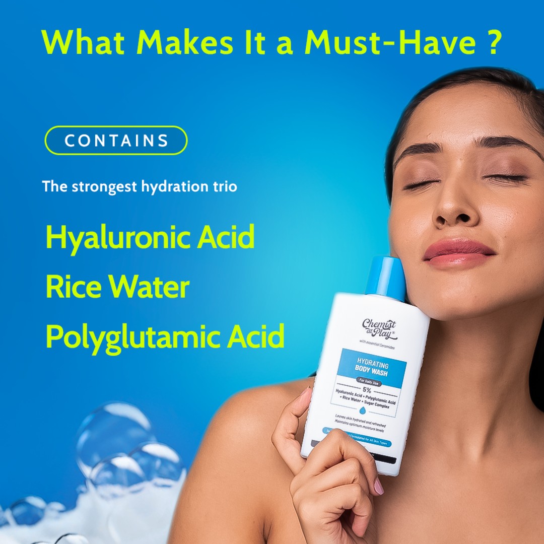Hydrating Body Wash with Hyaluronic Acid & Coconut Oil - 236 ml