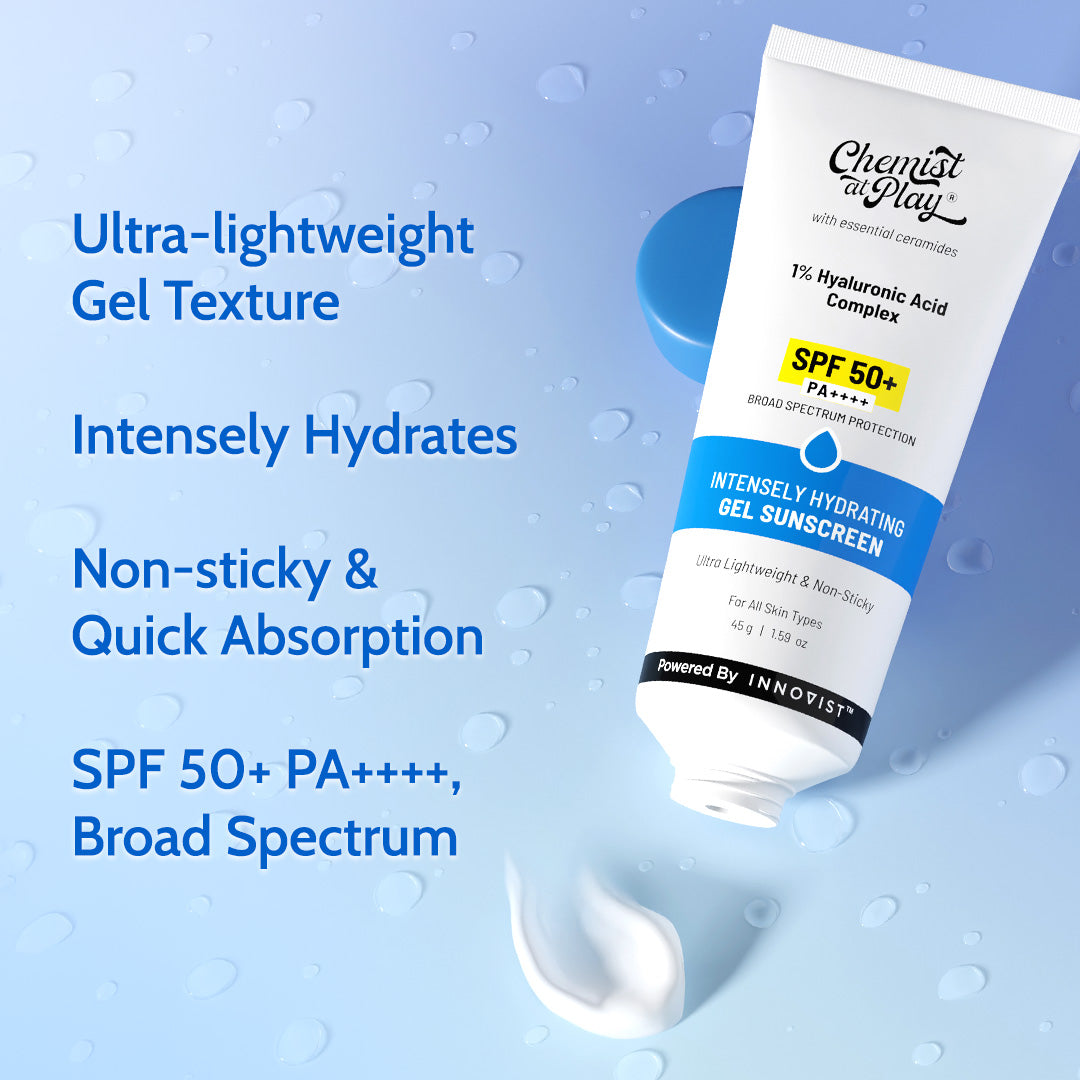 1% Hyaluronic Acid Gel Sunscreen SPF 50+ PA++++ | 45 gm