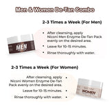 Men & Women De-Tan Combo