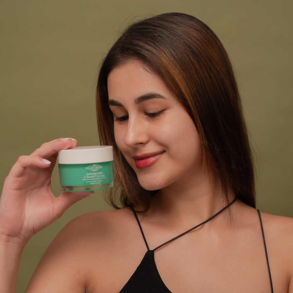 Ashwagandha & Tender Coconut Deep Hydrating Light Weight Moisturizer - 50gm