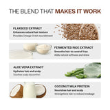 Flaxseed & Rice Water Hair Gel to Control Frizz & Provide Nourishment - 300 ml