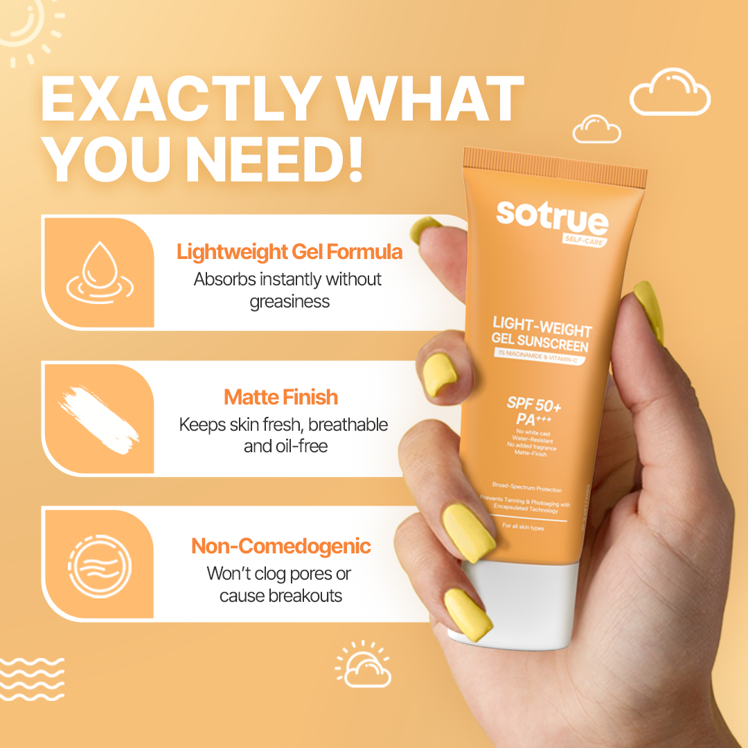 Lightweight Gel Sunscreen | SPF 50+ PA+++