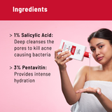 Daily Acne Control Combo (Acne Control Body Wash - 236 ml| Acne Control Face Wash - 100 ml)