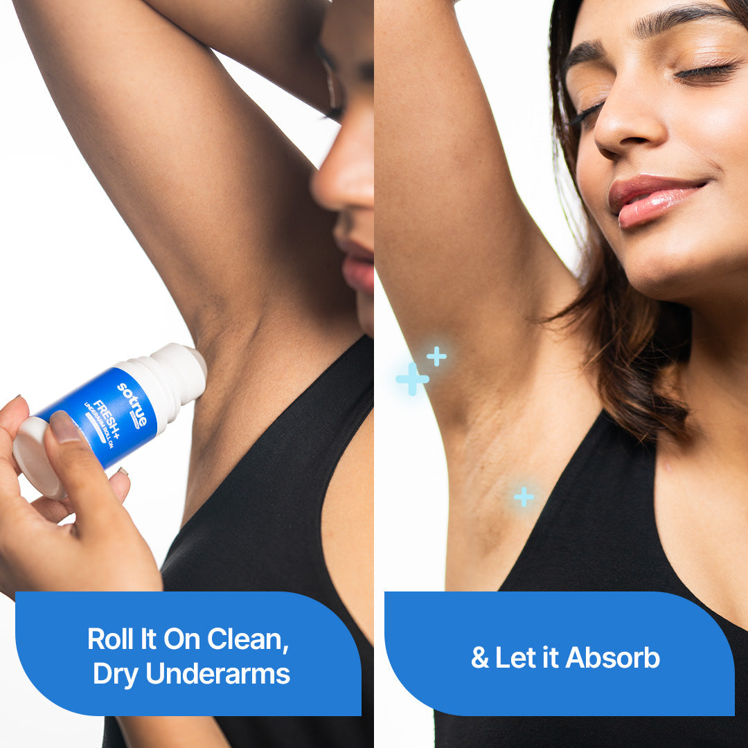 Fresh+ Underarm Roll-on | Odour & Sweat Control
