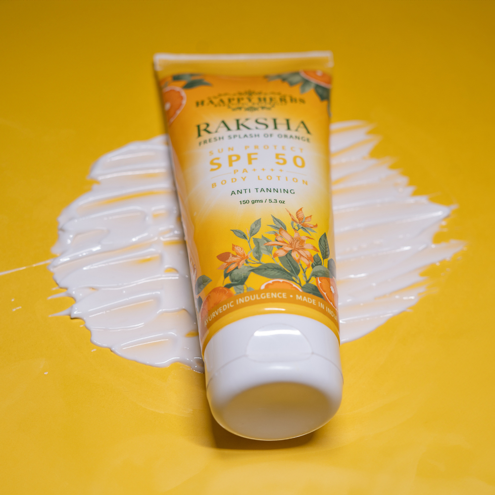 Raksha SPF 50 Sun Protect Body Lotion - 150 gm