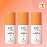 Underarm Roll On for Odour Control & Pigmentation (Fragrance Free) - 40 ml | Pack of 3