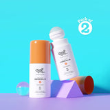 5% AHA Underarm Roll on for Odour Control & Pigmentation (Peach) - 40 ml | Pack of 2