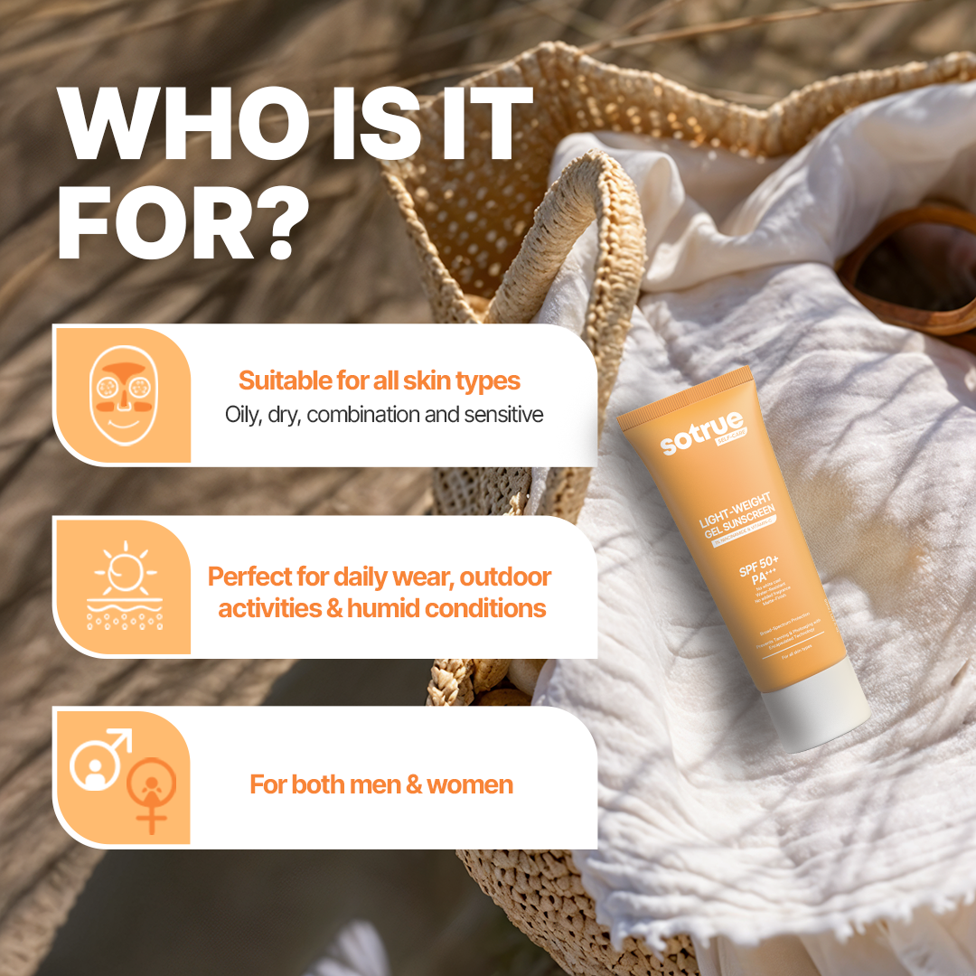 Lightweight Gel Sunscreen | SPF 50+ PA+++