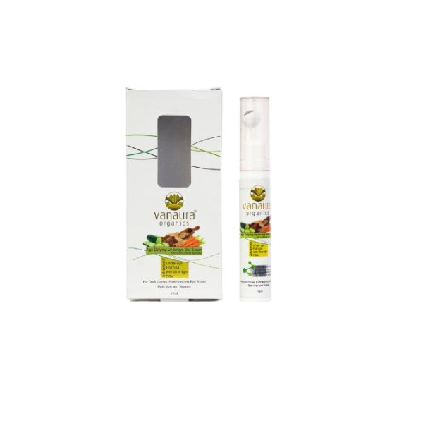 Vanaura Organics Age defying Undereye gel serum-15ml.