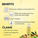 Organic Argan oil and Brahmi Deep nourishing hair conditioner-200ml