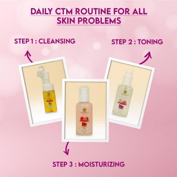 Rose and lotus Deep moisturizing day gel cream With Bio engineered natural whitening complex (All skin types)  30 ML