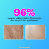 Daily Exfoliation Trio (Aqua & Fragrance Free Underarm Roll On - 40ml + 40ml | Exfoliating Body Wash - 236 ml)