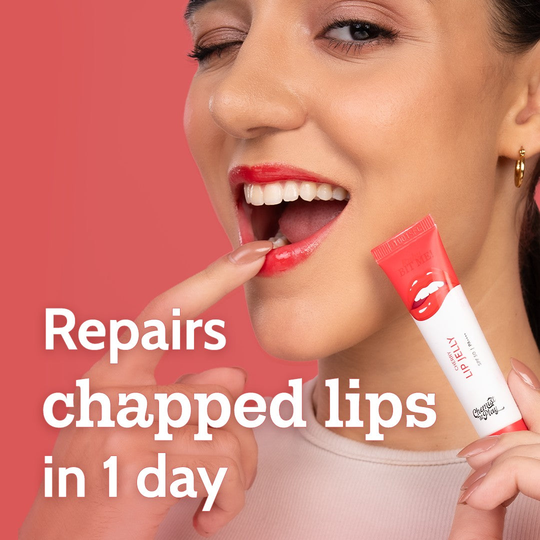 Ceramides + 2% Kojic Acid Tinted Lip Balm (Cherry) | SPF 50 PA++++ | 10 gm | Pack of 2