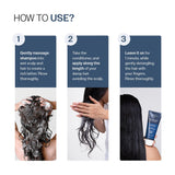Anti-Hair Fall Shampoo (250 ml) & Conditioner (175 gm) Combo with Redensyl & Rosemary