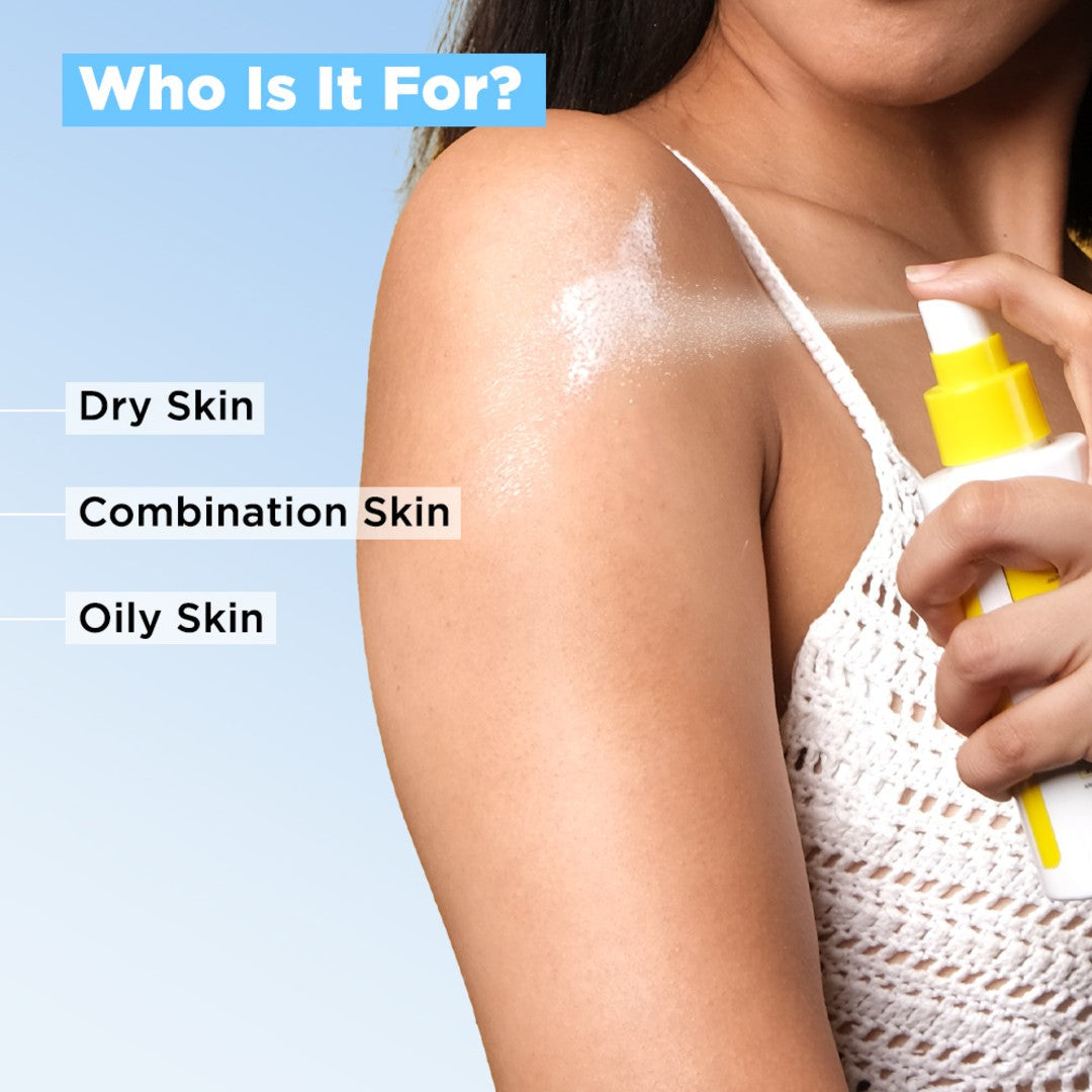 Hydrating Fluid Sunscreen for Face and Body | SPF 60, PA++++ | 125 ml | Pack of 2