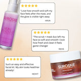 Instant Facial Combo (Rose Instant Glow Enzyme Scrub + Rosanna Instant Glow Face Mask)