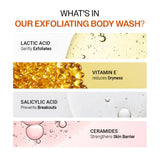 Hair & Skin Bestseller Duo (Rosemary & Rice Water Hair Growth Spray - 200 ml + Exfoliating Body Wash - 236 ml)