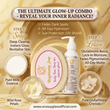 Body brightening lotion, Body soap