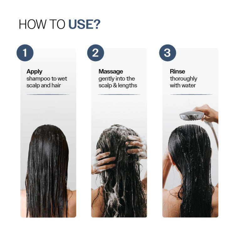 Anti-Hair Fall Shampoo with Adenosine & Peptides | 5X Hairfall Control - 250 ml