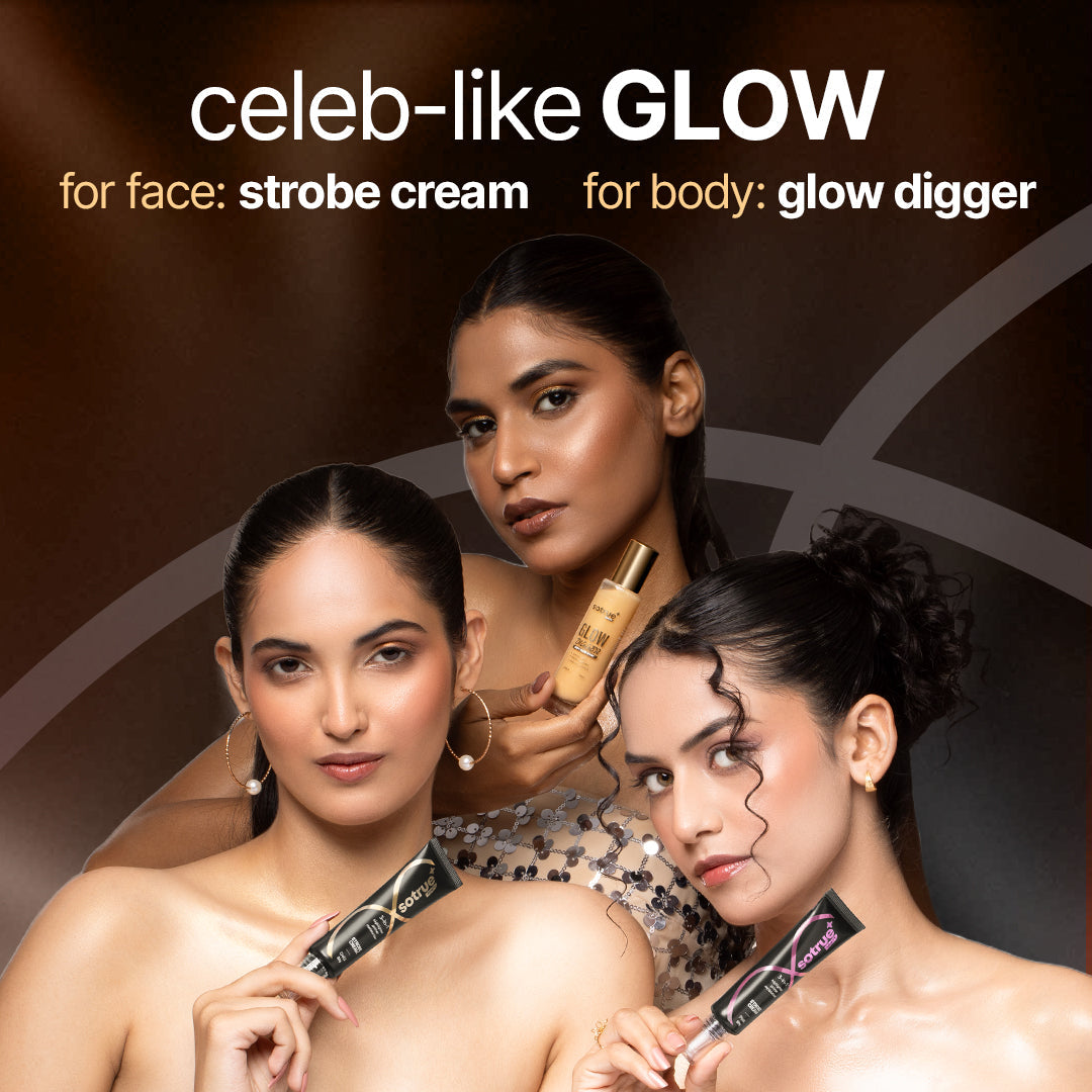 Glow Digger Body Glow Spray | SPF 50+ PA+++ | Instant Radiant Shine