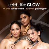 Glow Digger Body Glow Spray | SPF 50+ PA+++ | Instant Radiant Shine