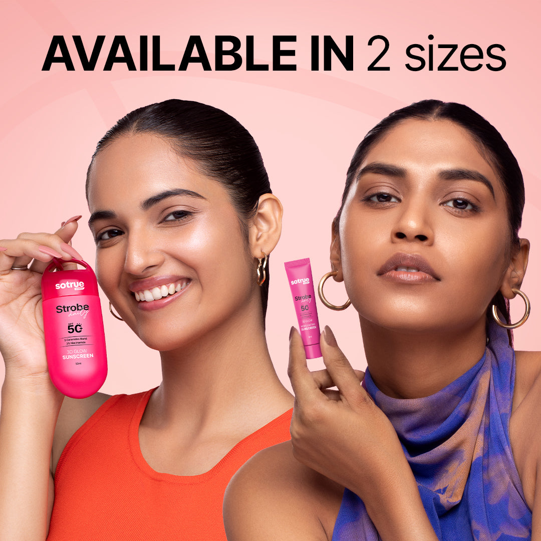 Mini Daily Strobe Cream with SPF 50+ | Rose Gold