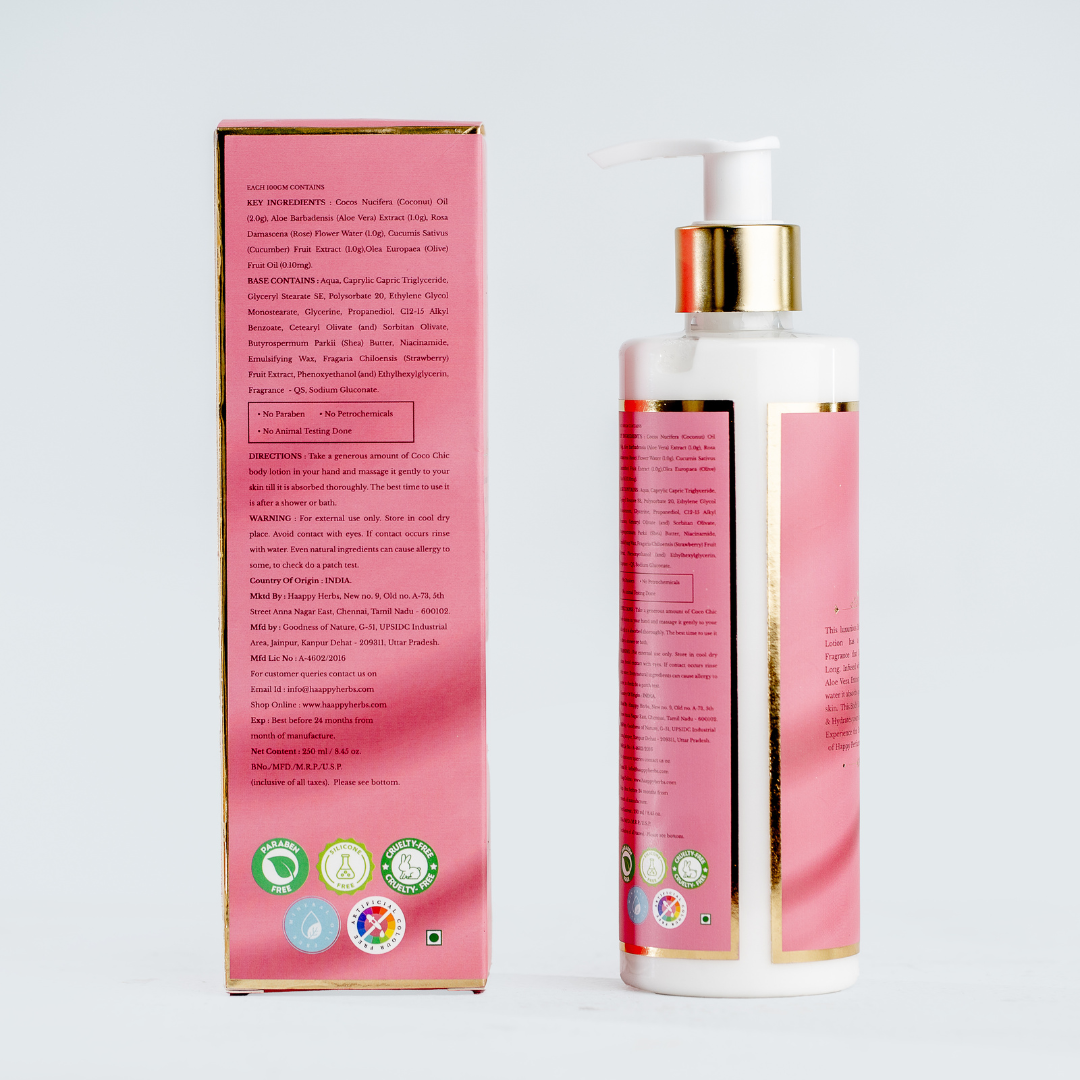 Coco Chic Body Lotion ( Inspired By CHANEL COCO MADEMOISELLE)