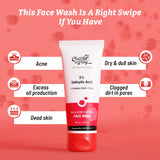 Daily Acne Control Combo (Acne Control Body Wash - 236 ml| Acne Control Face Wash - 100 ml)