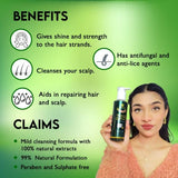 Shikakkai and Reetha Mild Cleansing gel shampoo 200 ML