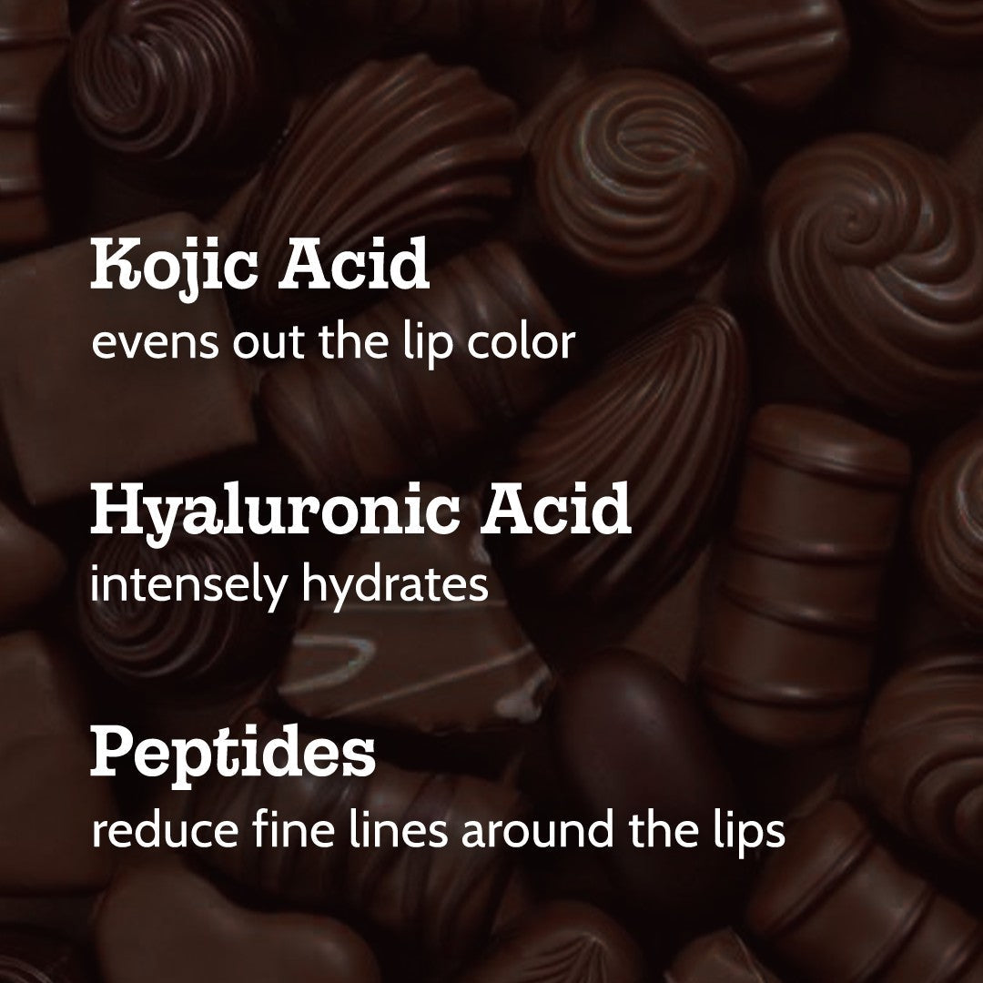 Ceramides + 2% Kojic Acid Tinted Lip Balm (Chocolate) | SPF 50 PA++++ | 10 gm