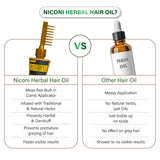 Niconi Herbal Hair Oil (Comb Applicator) 200ml