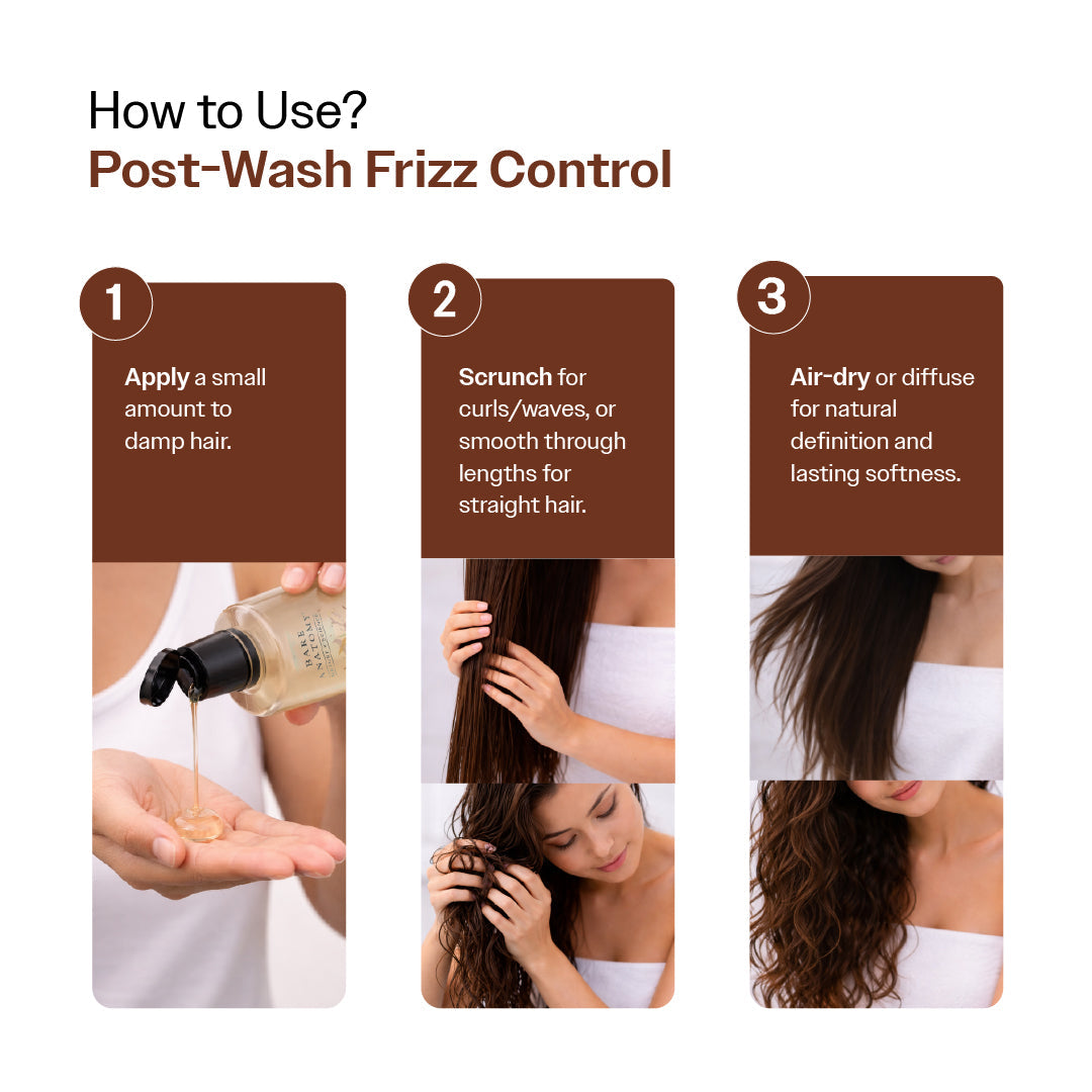 Flaxseed & Rice Water Hair Gel to Control Frizz & Provide Nourishment - 300 ml