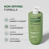 Anti Dandruff Shampoo with Salicylic Acid, Piroctone Olamine & Biotin - 750 ml | Pack of 2