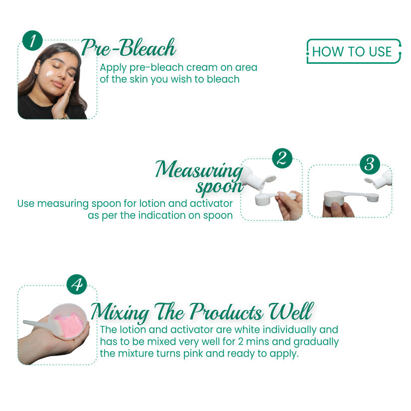 Niconi Tan Removal Ammonia Free Oxygen Face Bleach For Regular & Oily Skin - 600gm