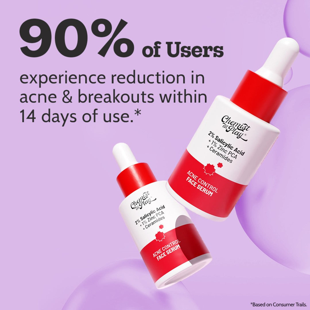 2% Salicylic Acid Face Serum for Acne Control - 10 ml