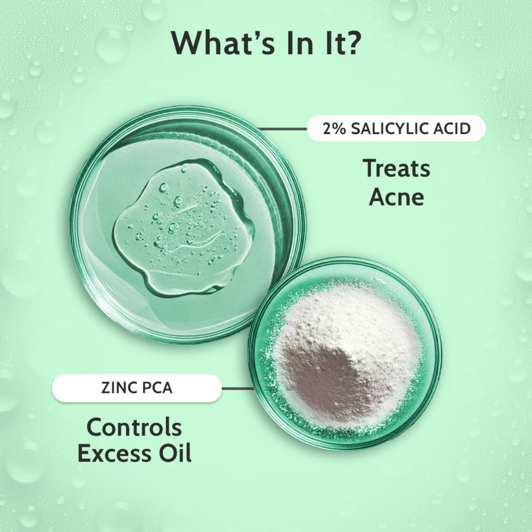 2% Salicylic Acid Face Serum for Acne Control - 30 ml