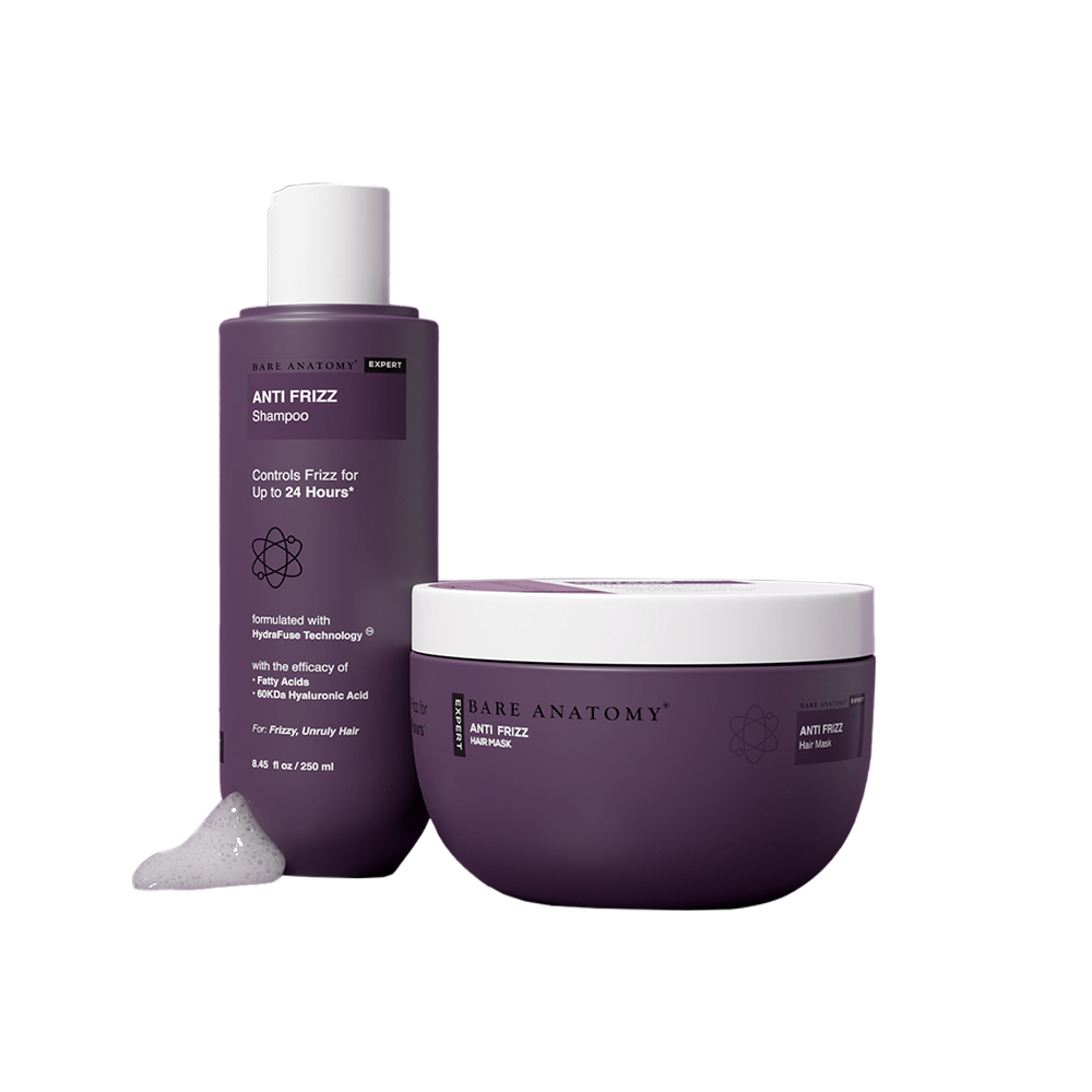 Anti-Frizz Kit (Shampoo - 250 ml | Mask - 250 gm) for frizzy hair