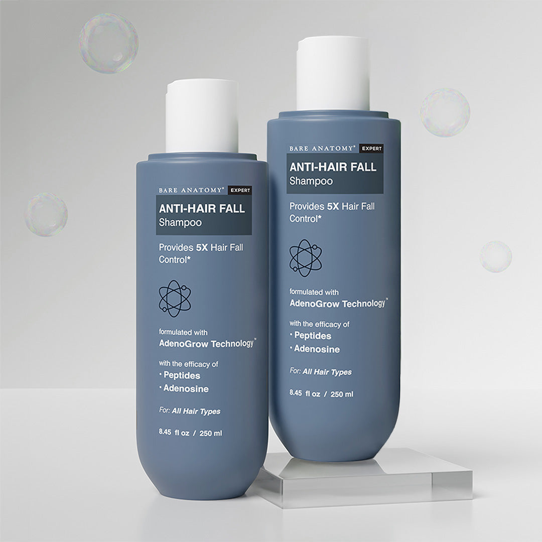 Anti-Hair Fall Shampoo with Adenosine & Peptides - 250 ml  | Pack of 2