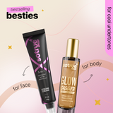 Face & Body Glow Combo | Pink Strobe Cream & Body Glow Spray