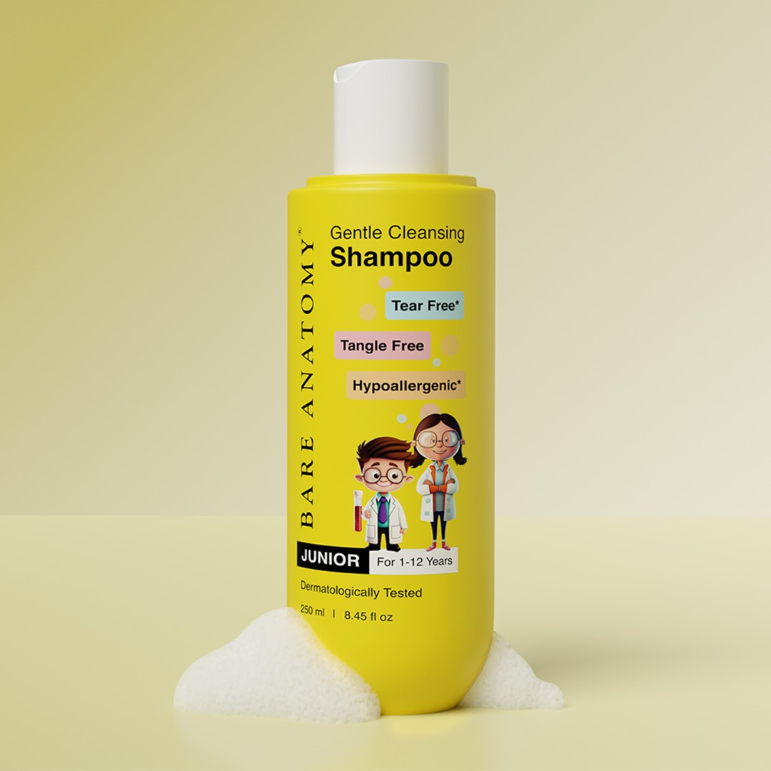 Gentle Cleansing Kids Shampoo (1 to 12 years) | Tear-free & Hypoallergenic pH 5.5 - 250 ml