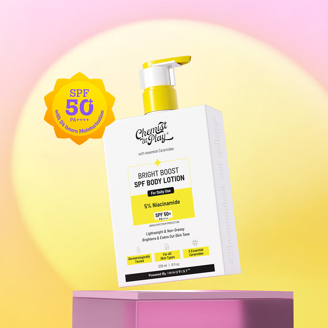 Bright Boost SPF Body Lotion with Niacinamide & SPF 50+ | 236 ml