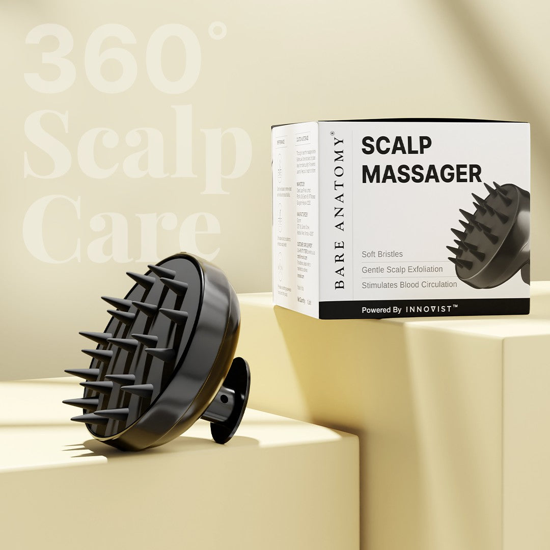 Scalp Massager for Hair Growth & Scalp Exfoliation | Pack of 3