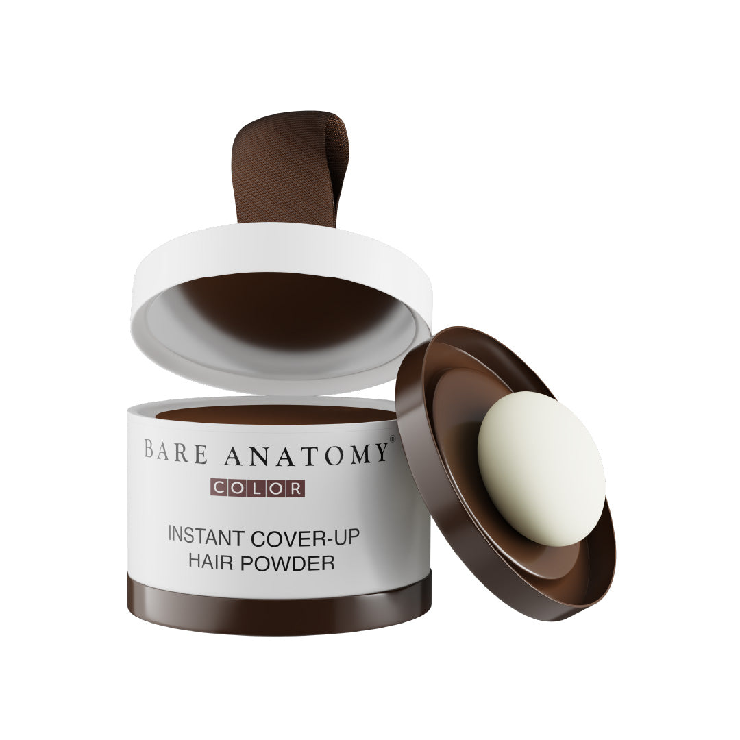 Instant Hair Cover-Up Powder (Brown Color) - 4 gm