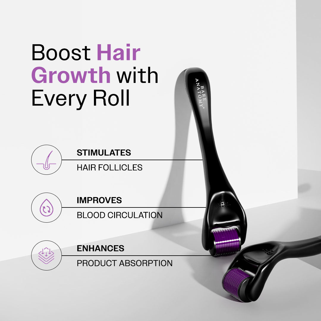 Derma Roller for Hair Growth - 0.5 mm