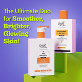 Detan Body Combo (Exfoliating Body Wash - 236 ml + AHA Body Lotion - 236 ml)