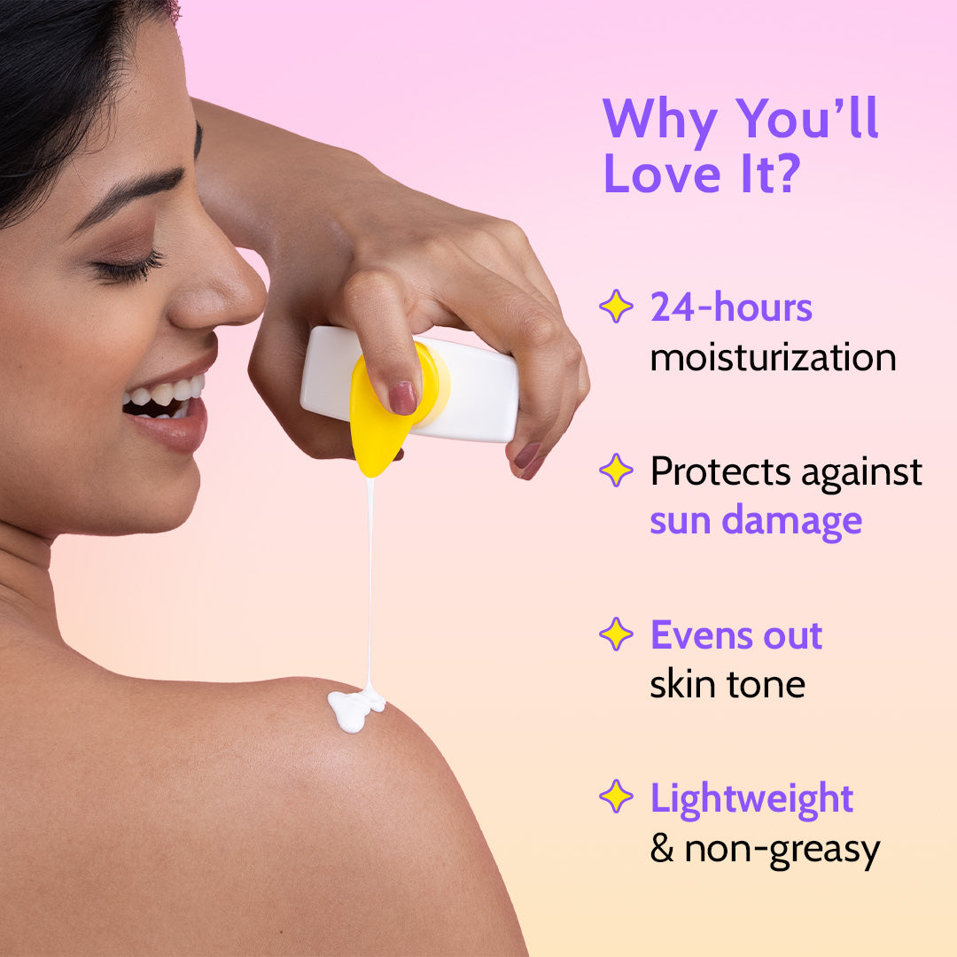 Bright Boost SPF Body Lotion with Niacinamide & SPF 50+ | 236 ml