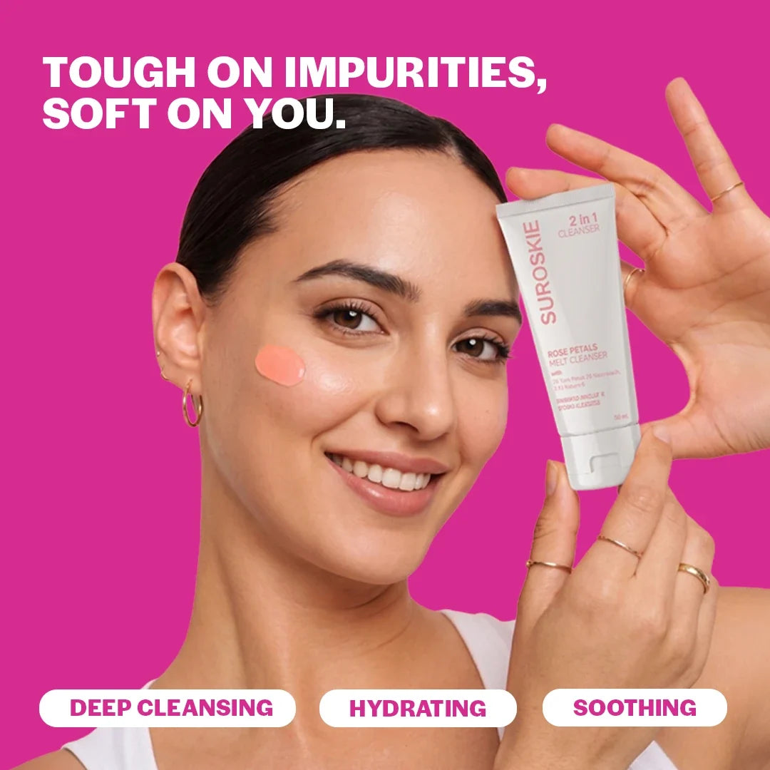 Rose Petal Melt Cleanser (50ml)