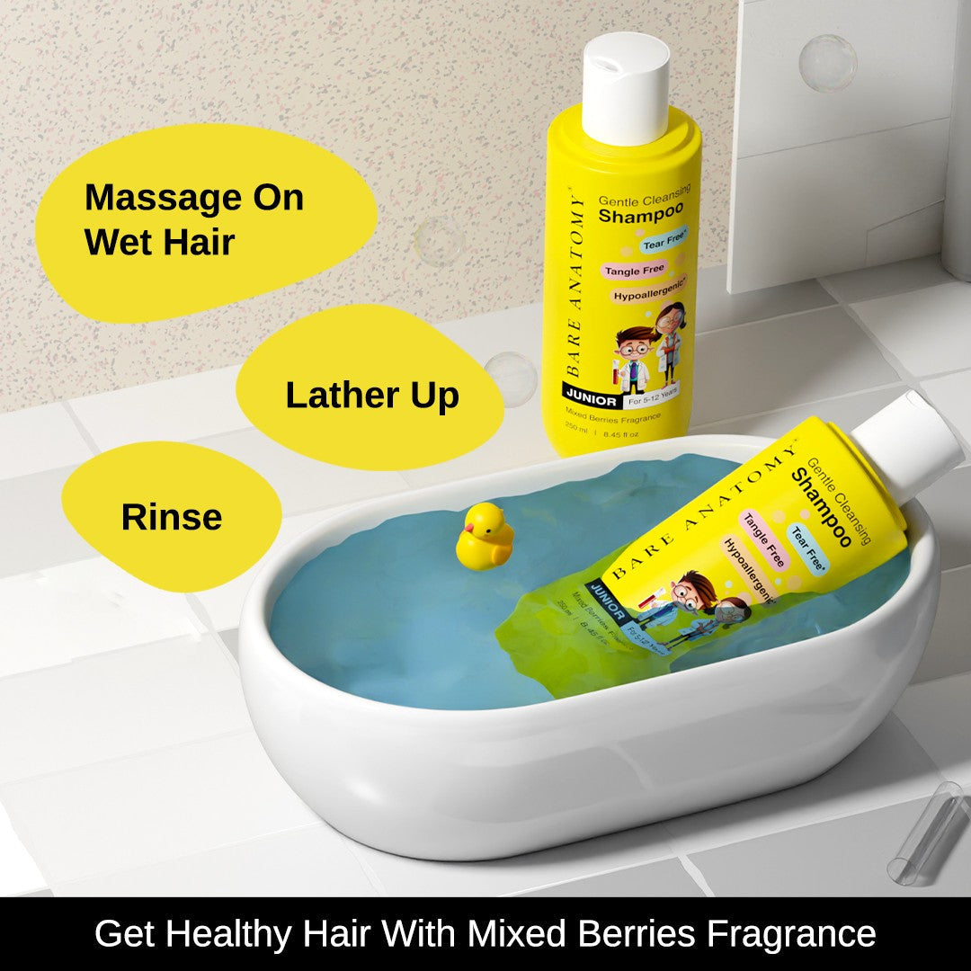 Gentle Cleansing Shampoo (1 to 12 years) - 250 ml | Pack of 2