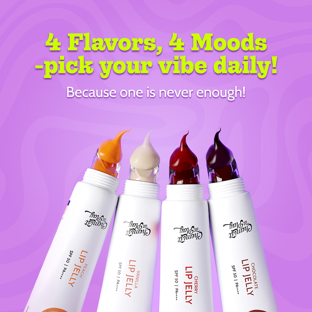 Lip Jelly Kiss Collection - 10 gm | Pack of 4